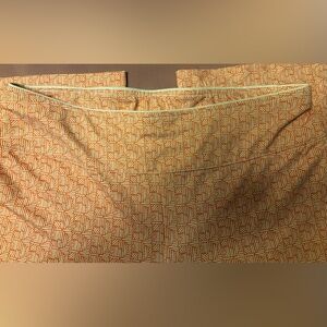 Fairway & Greene Orange Patterned Golf pants.